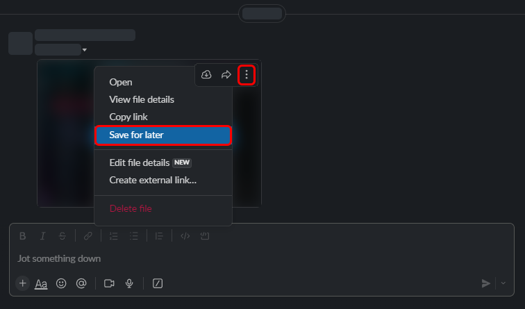 Saving Files for Easy Retrieval