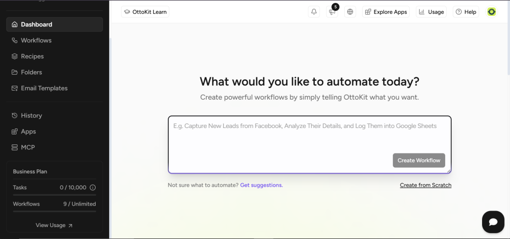 Automate workflows with OttoKit for seamless business process automation.