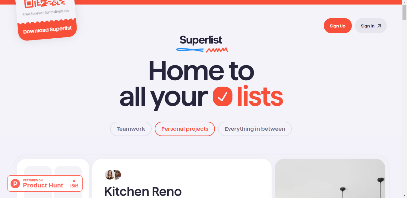Superlist